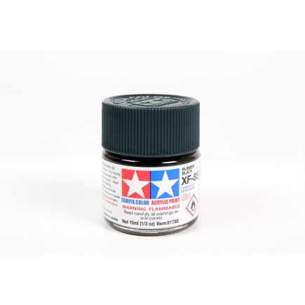 Tamiya XF-85 Rubber Black Acrylic Paint 10ml