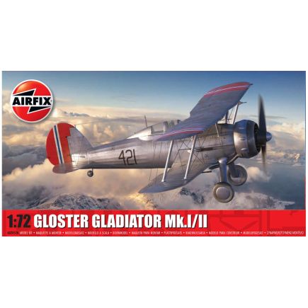 Airfix A02052B Gloster Gladiator Mk.I/Mk.II Plastic Kit