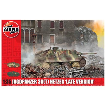 Airfix A1353 JagdPanzer 38 tonne Hetzer Late Version Plastic kit