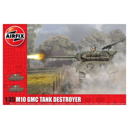 Airfix A1360 M10 Tank Destroyer Plastic Kit