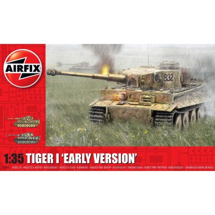 Airfix A1363 Tiger 1 Early Version Plastic Kit