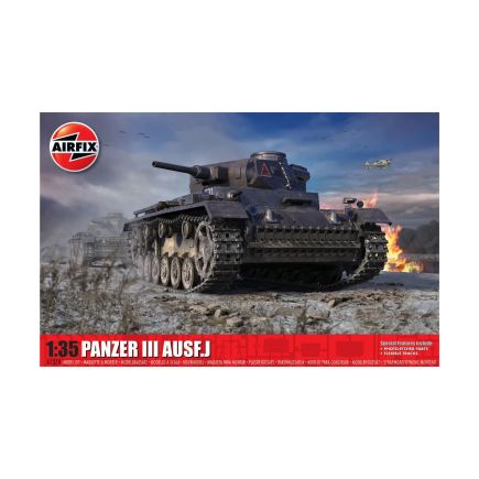 Airfix A1378 Panzer III Ausf J Plastic Kit