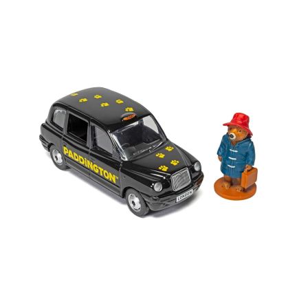 Corgi Paddington Bear London Taxi and Paddington Bear Figure