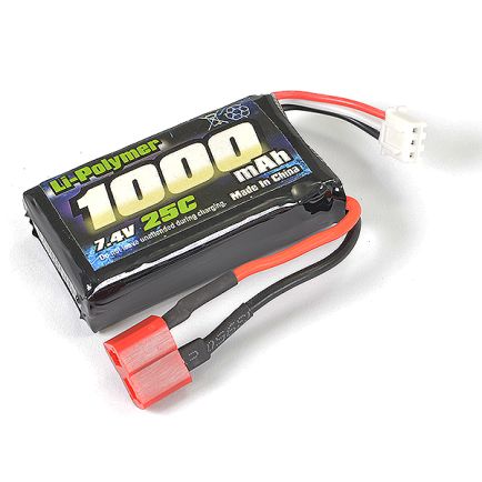 FTX FTX9791 Tracer Li-Po 7.4V Battery Soft Pack With T Plug