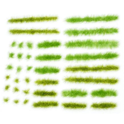 Gaugemaster GM136 OO gauge Spring Grass Tufts Pack of 36