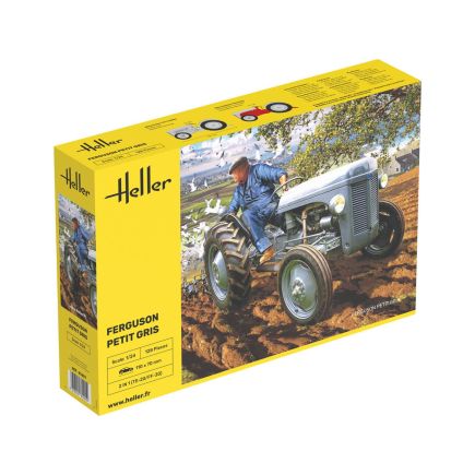 Heller 81401 Ferguson Petit Gris Tractor Plastic Kit