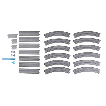 Kato K20-870 N Gauge Unitrack (V11) Double Track Banked Curve Track Set