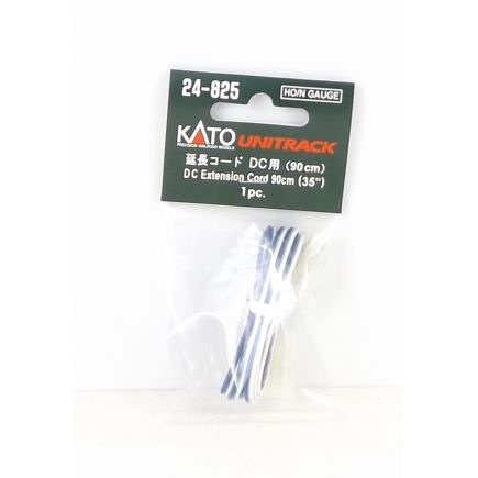 Kato K24-825 N Gauge Unitrack DC Extension Cable Blue 90cm