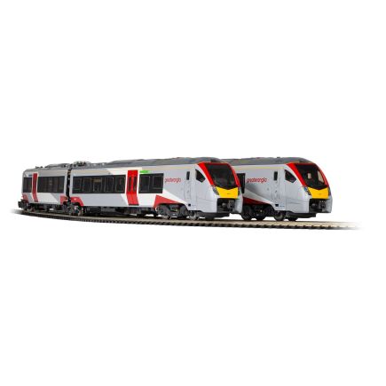Hornby R3964 OO Gauge Class 755/4 Flirt 4 Car Unit 755422 Greater Anglia