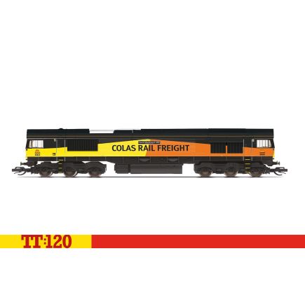 Hornby TT3019TXS TT Gauge Class 66 66850 'David Maidment OBE' Colas Rail TXS Sound Fitted