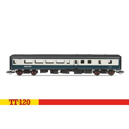 Hornby TT4013 TT Gauge BR MK2E Brake Second Open Coach BSO BR Blue And Grey 9504