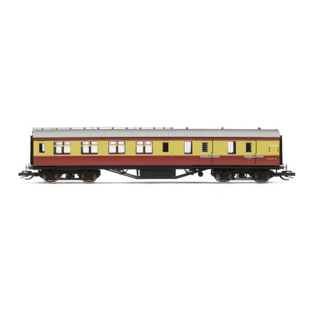 Hornby TT4038 TT Gauge LMS 57ft Period III Brake Third Coach M5769M BR Crimson & Cream