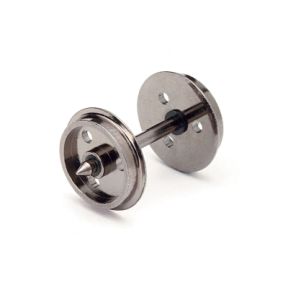 Hornby R8097 OO Gauge 12.5mm 3 Hole Metal Wheels