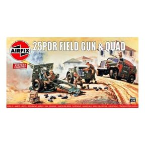 Airfix A01305V 25 Pounder Field Gun Plastic Kit