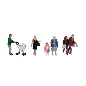 Bachmann 36-046 OO Gauge Shopping Figures