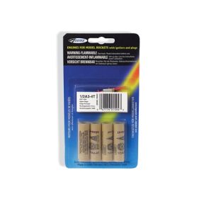 Estes 1507 Pack Of 4 Single Stage Rocket Engines A3-4T