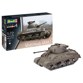 Revell 03290 M4A1 Sherman Tank Plastic Kit