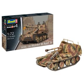 Revell 03316 Sd. Kfz. 138 Marder III Ausf. M Tank Destroyer Plastic Kit