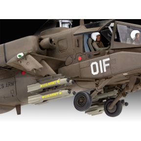 Revell 03824 Boeing AH-64A Apache Helicopter Plastic Kit