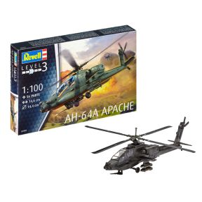 Revell 04985 AH-64A Apache Helicopter Plastic Kit