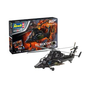 Revell 05654 James Bond Eurocopter Tiger Plastic Kit Gift Set