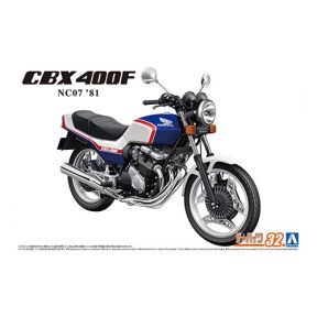 Aoshima 06342 Honda NC07 CBX400F Motorbike Plastic Kit