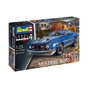 Revell 07699 1971 Mustang Boss 351 Plastic Kit