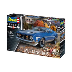 Revell 07699 1971 Mustang Boss 351 Plastic Kit
