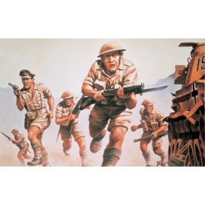 Airfix A00709V British 8th Army Figures Plastic Kit