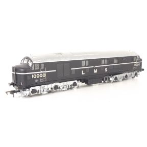 Dapol 10000AP-SH OO Gauge LMS D16/1 10000 LMS Black Chrome Fittings
