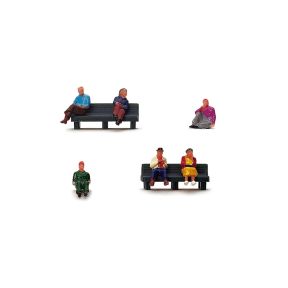 Hornby R7119 OO Gauge Sitting People