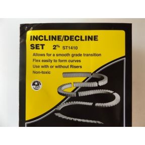 Woodland Scenics ST1410 2% Incline 8 Piece (0-4 In. in 16ft)