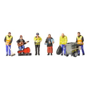 Bachmann 36-411 OO Gauge Modern Street Scene Figures