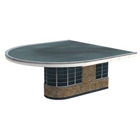 Bachmann 44-067 Art Deco Platform End Building