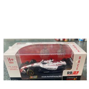 Bburago B18-38234JPV Red Bull Racing RB21 Max Verstappen with Helmet from Japan GP