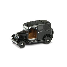 Oxford Diecast 120AT001 TT Gauge Austin Low Loader Taxi Black