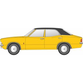 Oxford Diecast 120COR3002 TT Gauge Ford Cortina Mk3 Daytona Yellow