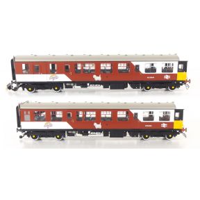 Heljan 1456 OO Gauge Class 104 2 Car DMU Scotrail Mexican Bean