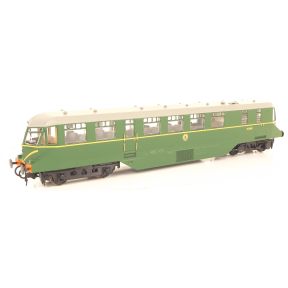 Heljan 19409 OO Gauge GW AEC Railcar W26W BR Green With Speed Whiskers Grey Roof