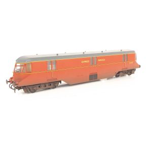 Heljan 19432 OO Gauge GW AEC Parcels Railcar No.34 BR Crimson Express Parcels Weathered