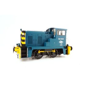 Heljan 2873 O Gauge Class 02 0-4-0 Shunter 02005 BR Blue