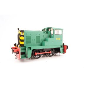 Heljan 2877 O Gauge Class 02 0-4-0 Shunter Sam Industrial Green Weathered