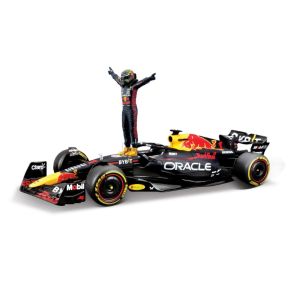 Bburago 18-28036 Red Bull Racing RB19 2023 With Max Verstappen Driver Figure