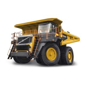 Bburago 18-32089 Volvo R100E Rigid Hauler Yellow