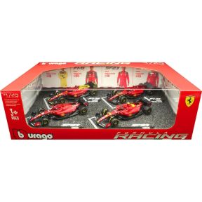 Bburago 18-36848 Charles Leclec Highlight Pack of 4 cars