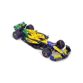 Bburago 18-38214NS Mclaren MCL38 Lando Norris Senna Livery 2024 Formula 1 Season