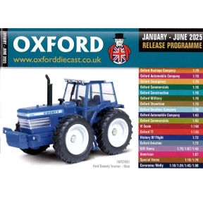 Oxford Diecast 206CATJAN25 January - June 2025 Catalogue