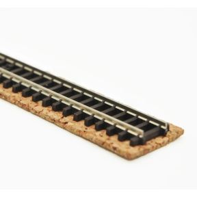 Cork Track Underlay OO Gauge - 10 Metres Long - 3mm Thick