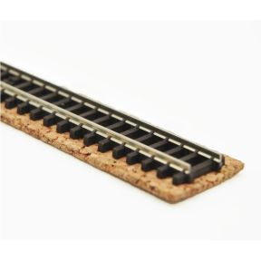 Cork Track Underlay N Gauge - 10 Metres Long - 2mm Thick