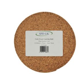 Cork Track Underlay N Gauge - 10 Metres Long - 2mm Thick